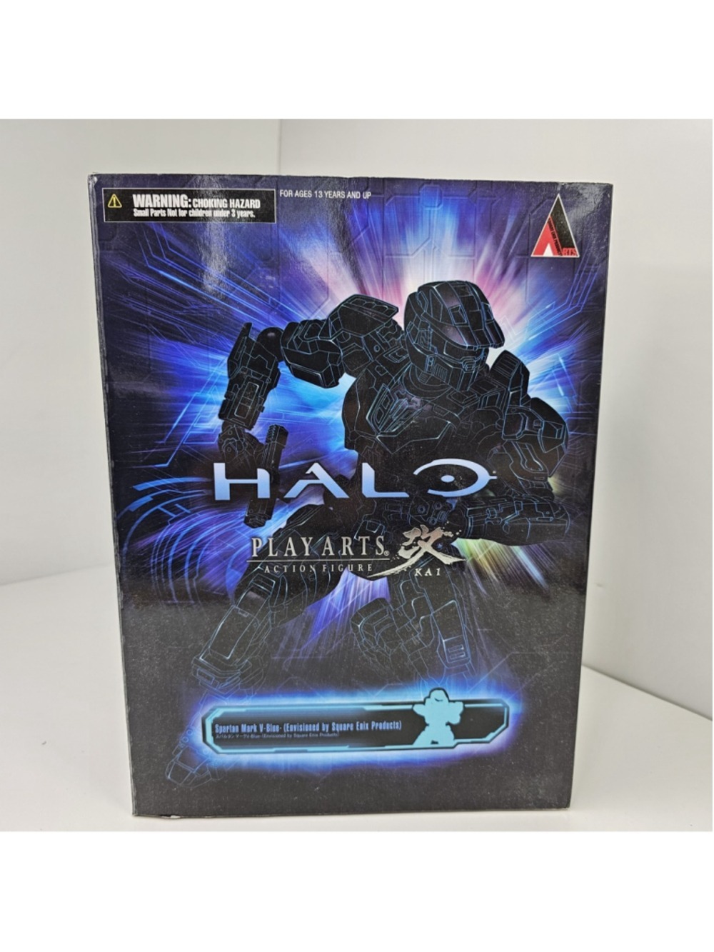 SEALED HALO Square Enix Play Arts Kai Halo Spartan Mark V Blue Action Figure